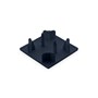 Ezi-Slat Post Cap Heavy Duty 50x50mm Mountain Blue