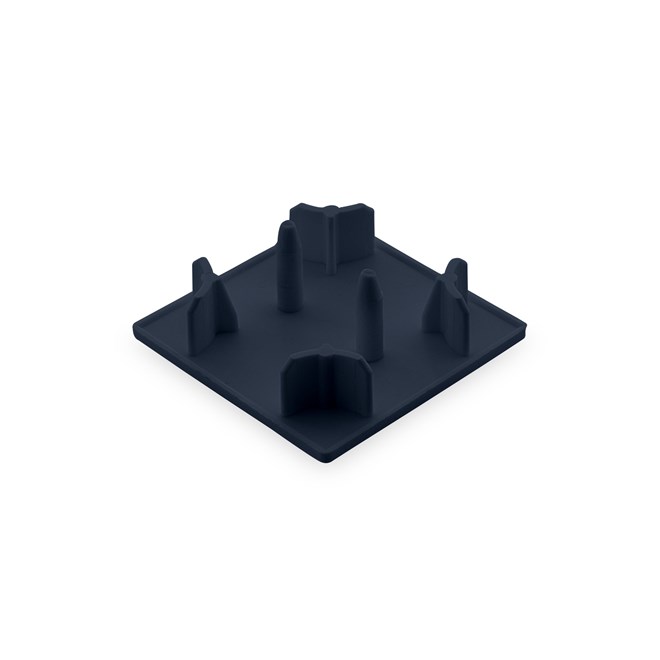 Ezi-Slat Post Cap Heavy Duty 50x50mm Mountain Blue