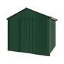 Handi-Heritage Shed H1 2.54X2.52 Roof:Caulfield Green Wall:Caulfield Green Gable End Single Door