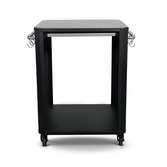 Cozze Stainless Steel Outdoor Table With Shelf