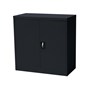 Stratco Utility 2 Door Half Height Cabinet Black