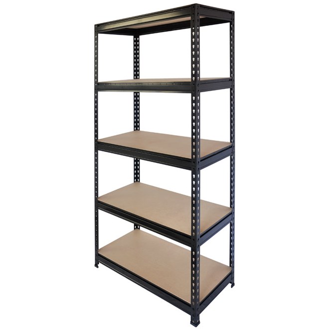 Boltless 1830x900x400mm 5 Shelf Shelving Unit