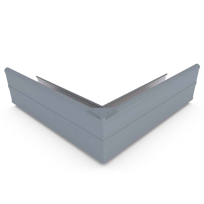 VFM Gutter External Mitre Armour Grey